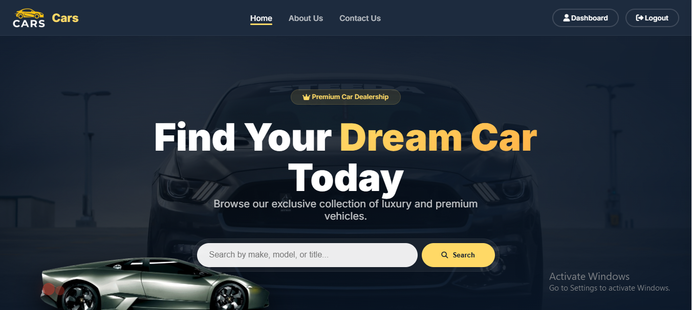 Car Sales Website